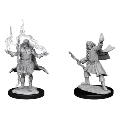 Pathfinder Battles Deep Cuts Miniaturen unbemalt Elf Sorcerer Male