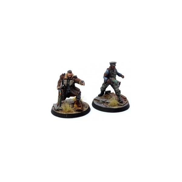 Fallout: Wasteland Warfare - Brotherhood of Steel: Elder Maxon & Capt Kells - EN