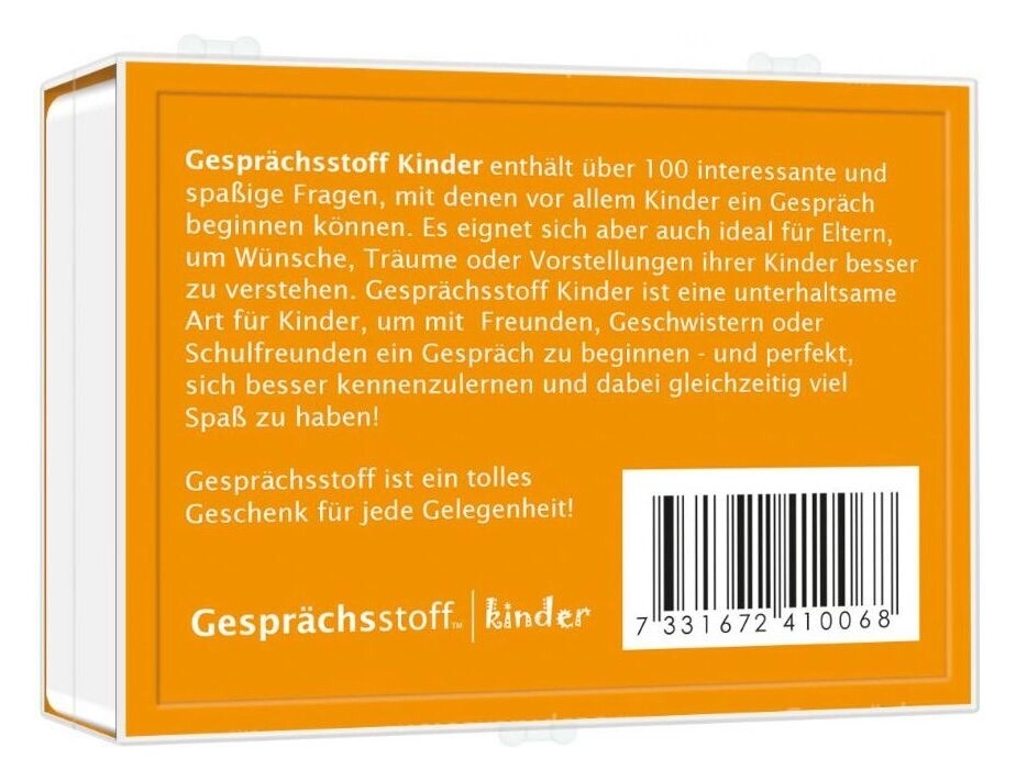Gesprächsstoff – Kinder