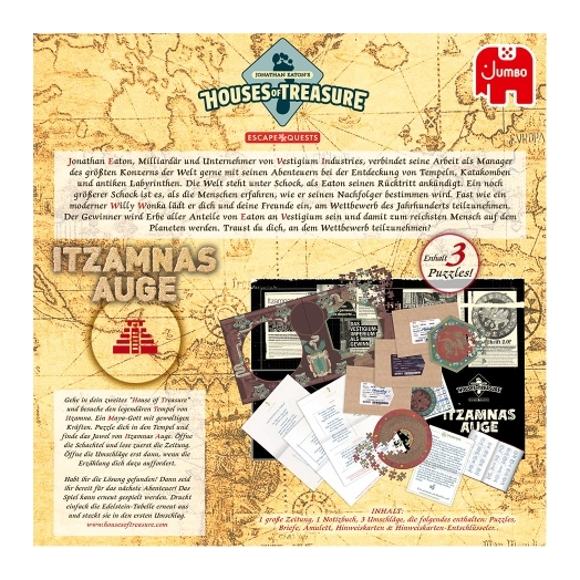 Jonathan Eatons Houses of Treasure - Escape Quest - DE