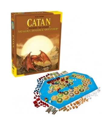 Catan: Treasures, Dragons & Adventurers - Expansion - EN