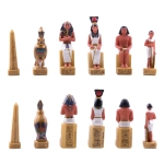 Schachfiguren Römer vs Ägypter - 80mm