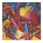 Forme plastiche di un Cavallo - 1914 - Umberto Boccioni