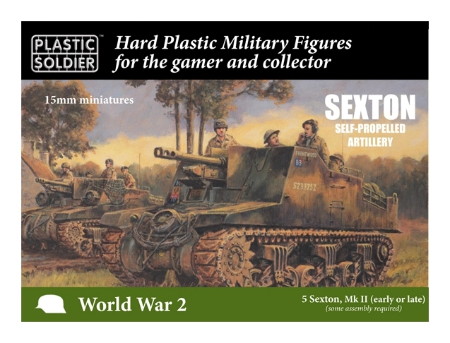 15mm WWII Sexton Self Propelled Gun