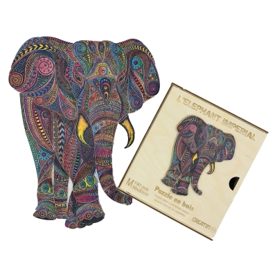 Holzpuzzle - Der Kaiserliche Elefant 