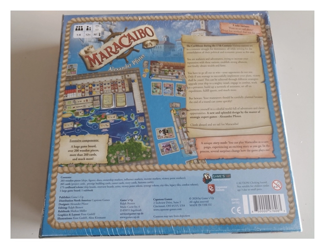Maracaibo - EN (Maracaibo - Defekte Verpackung)