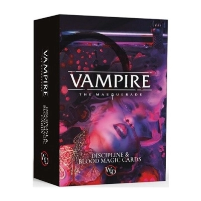 Vampire: The Masquerade, Discipline and Blood Magic Card Deck - EN