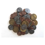 Viticulture Metal Lira Coins