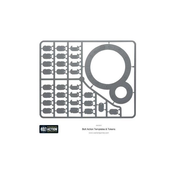 Bolt Action 2 Bolt Action Templates - EN