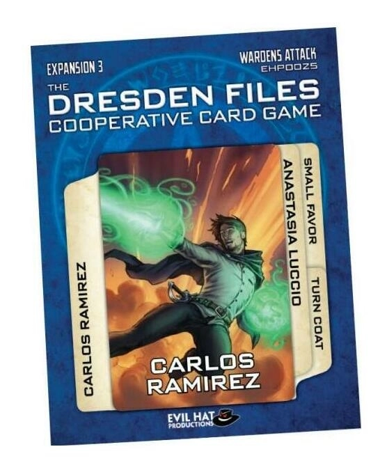 Dresden Files Cooperative Card Game Wardens Attack EN Expansion