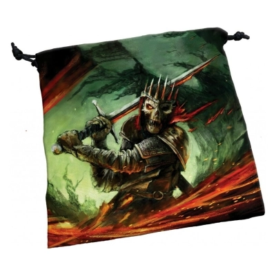 Deluxe Dice Bag Skeletal Warrior