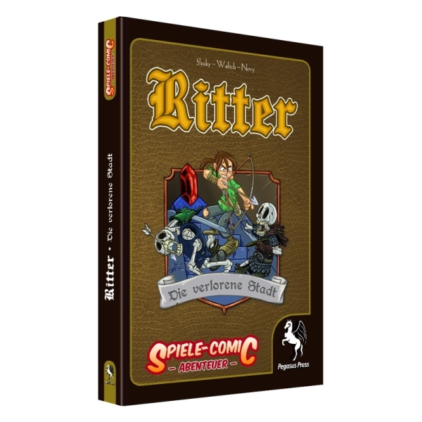 Spiele-Comic Abenteuer: Ritter - Die verlorene Stadt