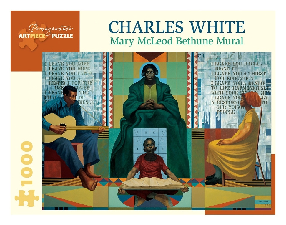 Charles White - Mary McLeod Bethune, 1978