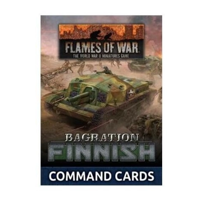 Flames Of War - Bagration: Finnish Command Card Pack (23x Cards) - EN