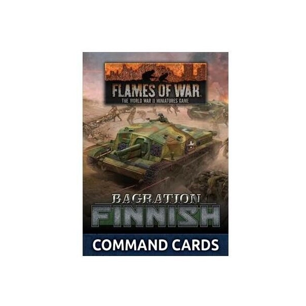 Flames Of War - Bagration: Finnish Command Card Pack (23x Cards) - EN