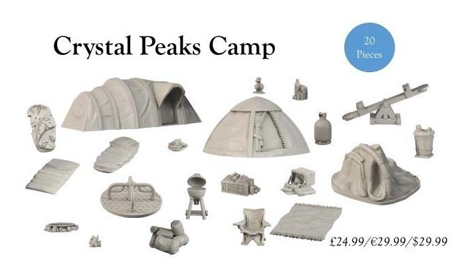 Terrain Crate: Crystal Peaks Camp - EN