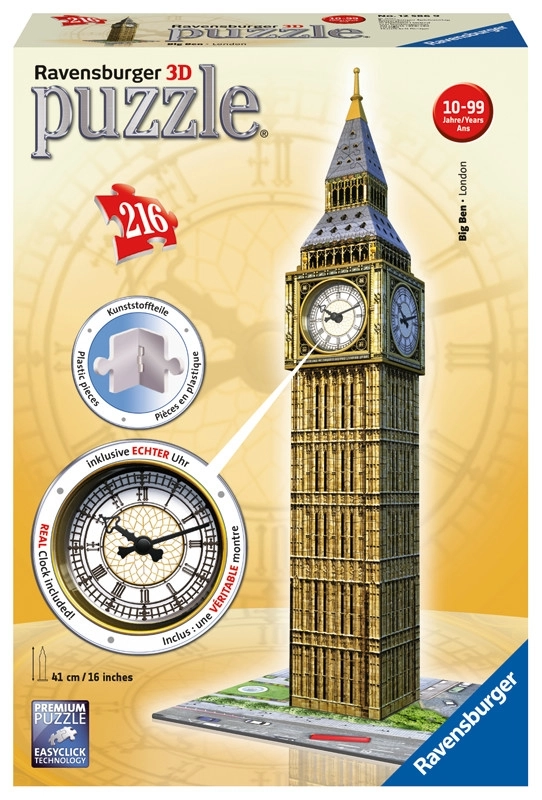 Big Ben mit Uhr