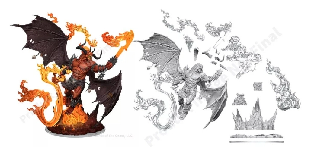 Dungeons & Dragons Frameworks Miniatur-Bausatz Balor