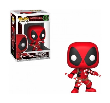 Funko POP! Holiday - Deadpool w/Candy Canes Vinyl Figure 10cm