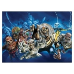 Iron Maiden - The Faces of Eddie - 1000 Teile Puzzle