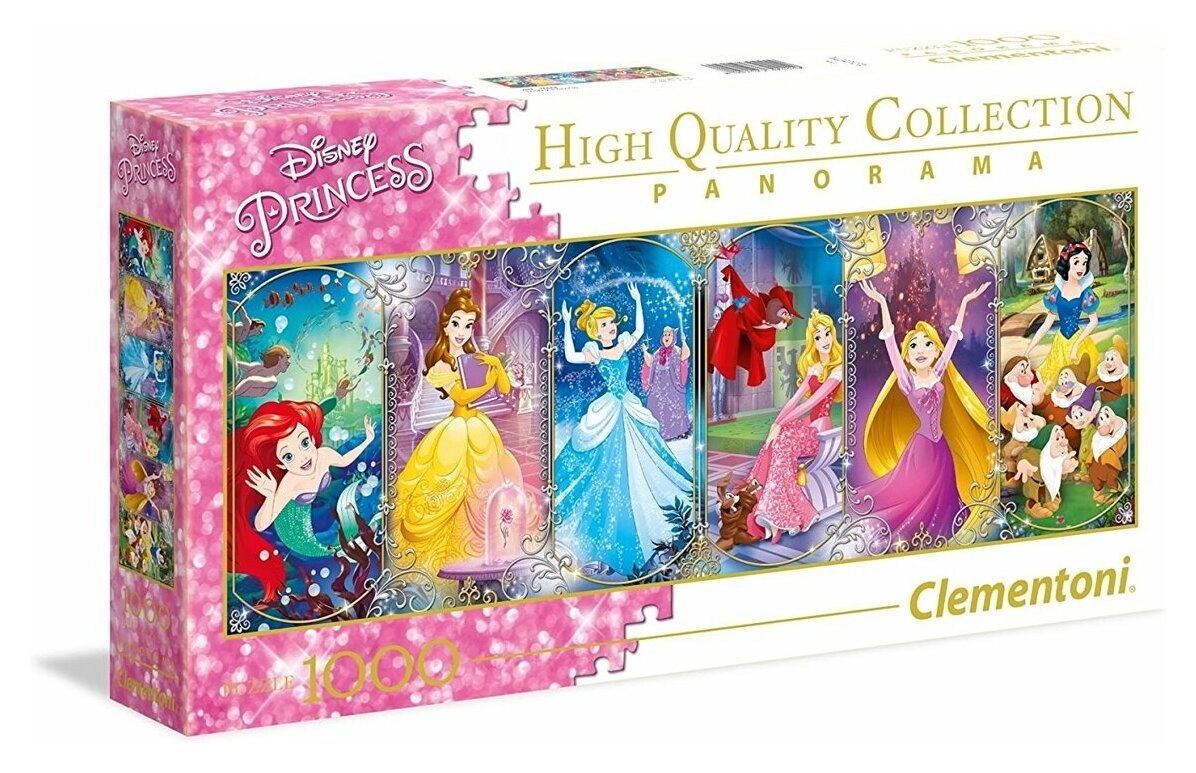 Disney Panorama Puzzle Prinzessinnen