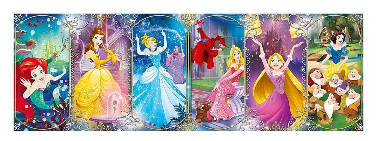 Disney Panorama Puzzle Prinzessinnen