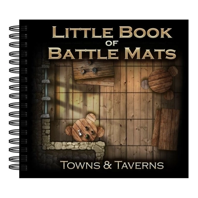 Little Book of Battle Mats - Towns & Taverns Edition - EN