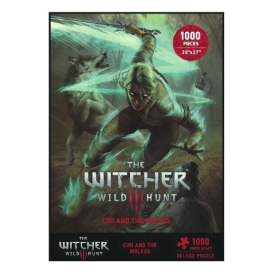 The Witcher 3 - Wild Hunt Puzzle: Ciri and the Wolves