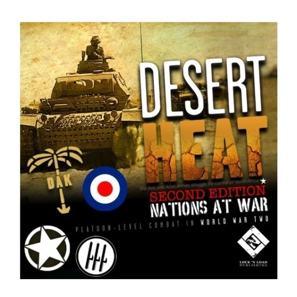 Nations at War Desert Heat 2nd. Edition - EN