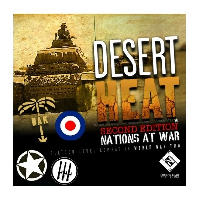 Nations at War Desert Heat 2nd. Edition - EN