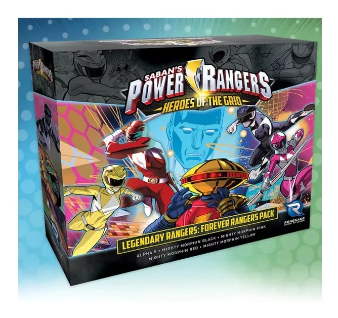 Power Rangers Heroes of the Grid: Legendary Rangers Forever Rangers Pack - EN