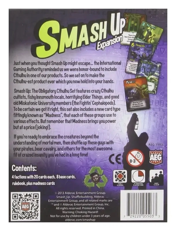 Smash Up: The Obligatory Cthulhu - Expansion - EN