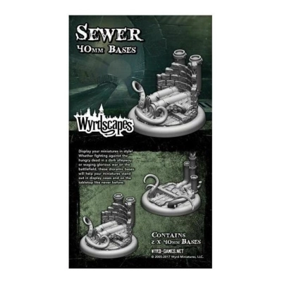 Malifaux Terrain WyrdscapesSewer 40mm