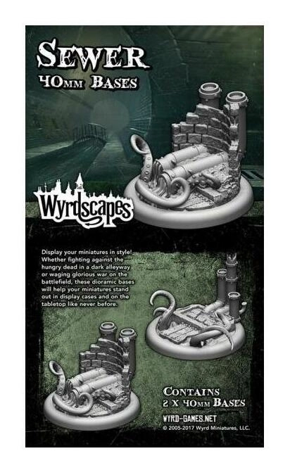 Malifaux Terrain WyrdscapesSewer 40mm