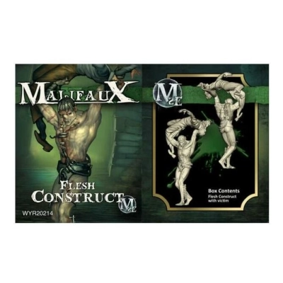 Malifaux The Resurrectionists Flesh Construct w Victim
