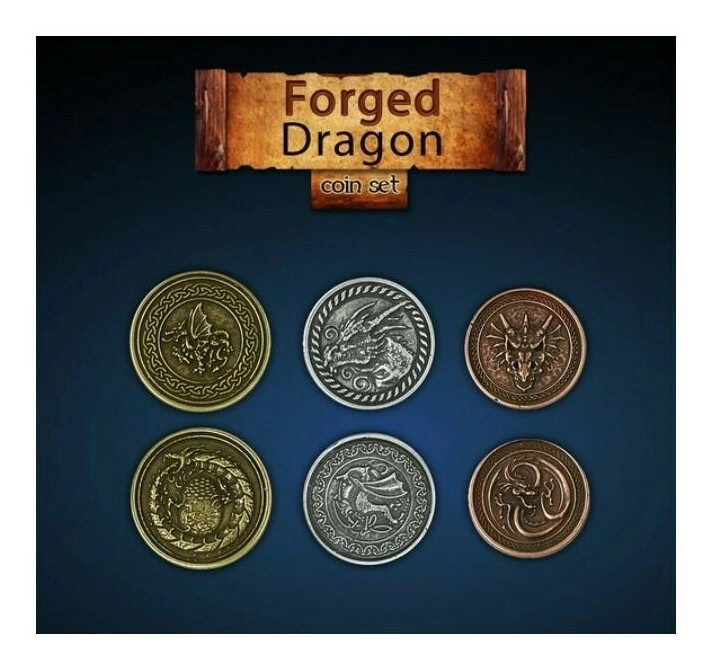 Forged Dragon Münzen-Set (24)