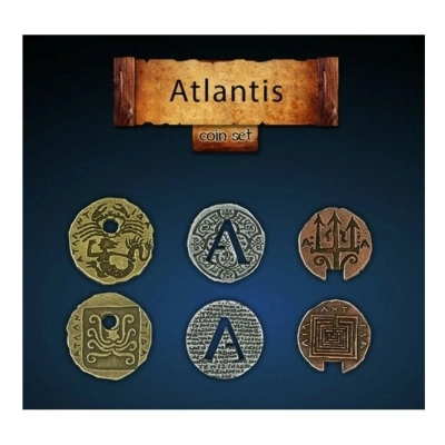 Atlantis Münzen-Set (24)