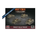 Flames of War Priest Field Troop (x4 Plastic)