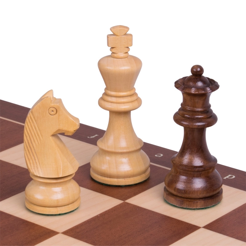 Schachspiel Advanced Mahagoni - 45cm