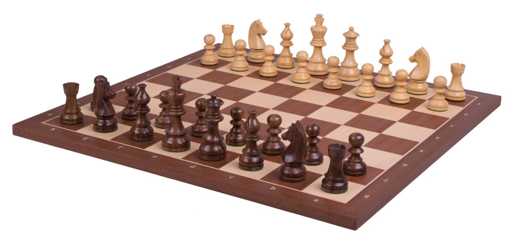 Schachspiel Advanced Mahagoni - 45cm