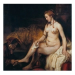 Bathsheba at Her Bath, 1654 - Rembrandt
