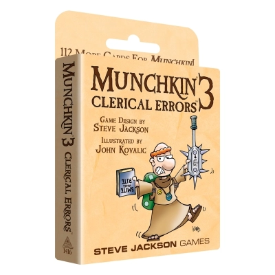 Munchkin 3 - Clerical Errors - EN