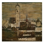 Stein an der Donau II - 1913 - Egon Schiele