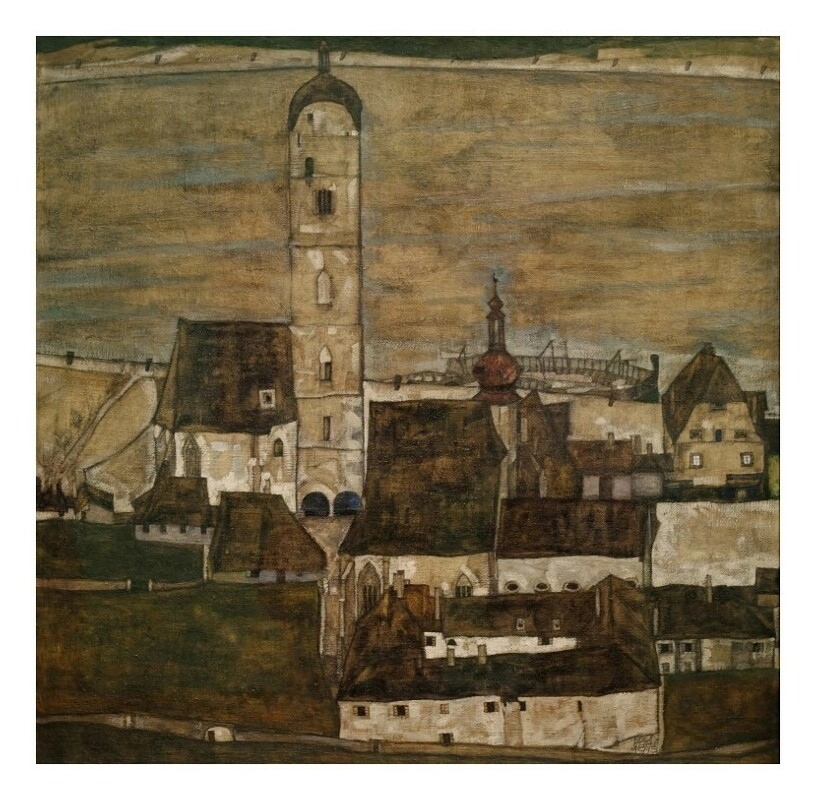 Stein an der Donau II - 1913 - Egon Schiele