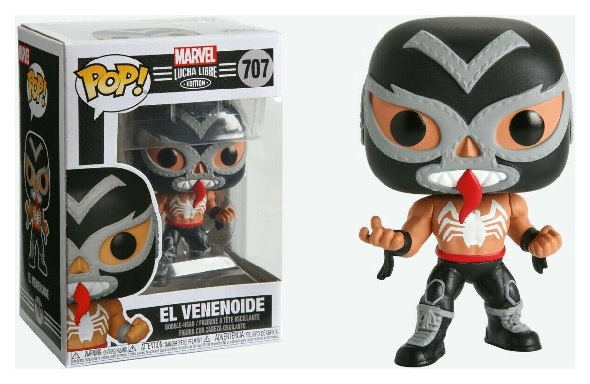 Funko POP! Marvel: Lucha Libre - Venom Vinyl Figure 10cm