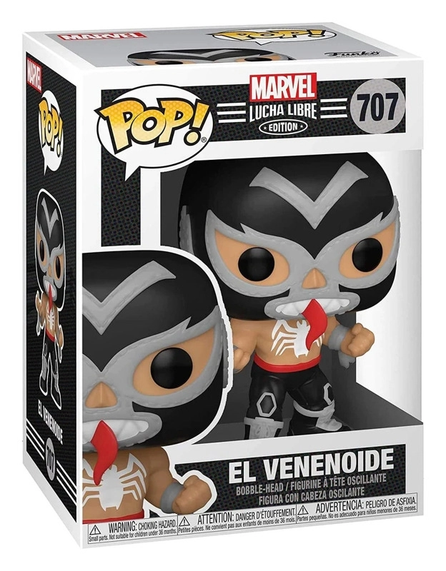 Funko POP! Marvel: Lucha Libre - Venom Vinyl Figure 10cm