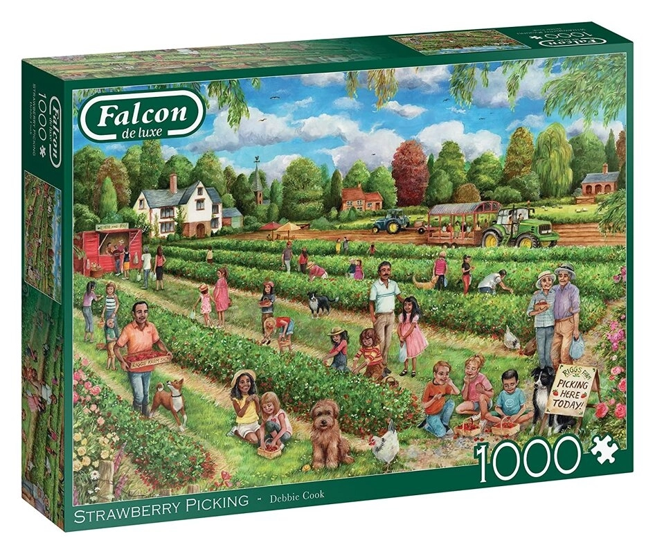Strawberry Picking - Debbie Cook