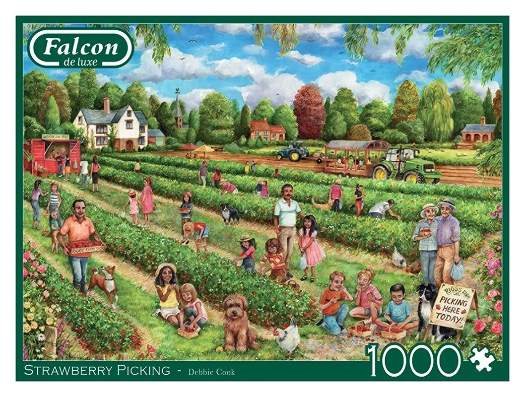 Strawberry Picking - Debbie Cook