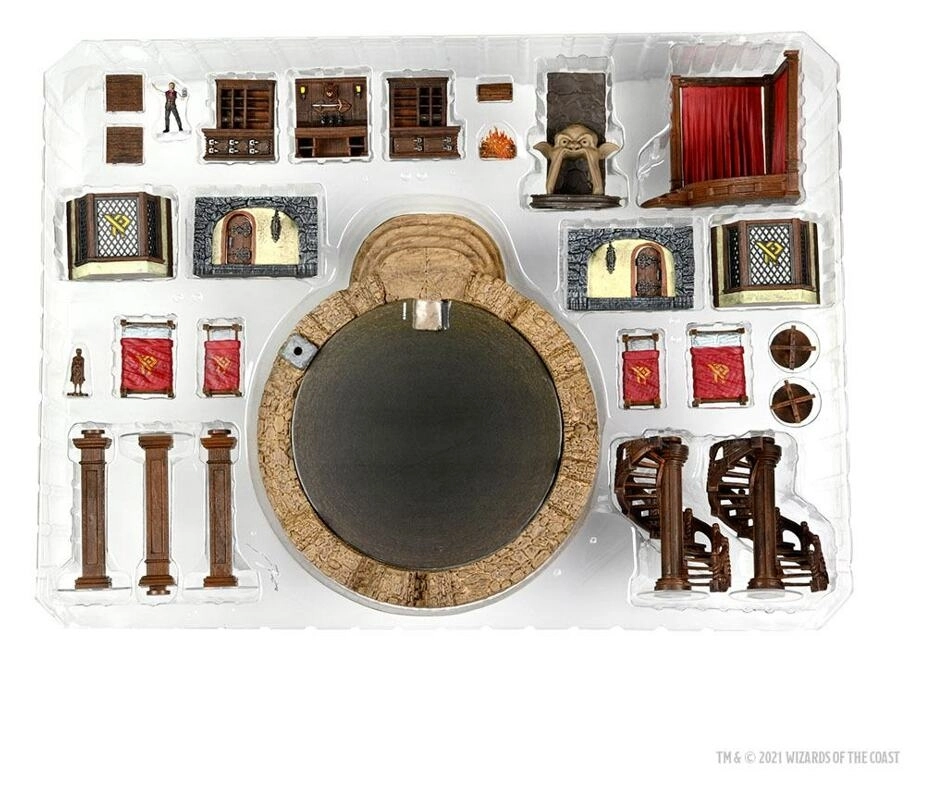 D&D Fantasy Miniatures Icons of the Realms The Yawning Portal Inn Premium Set