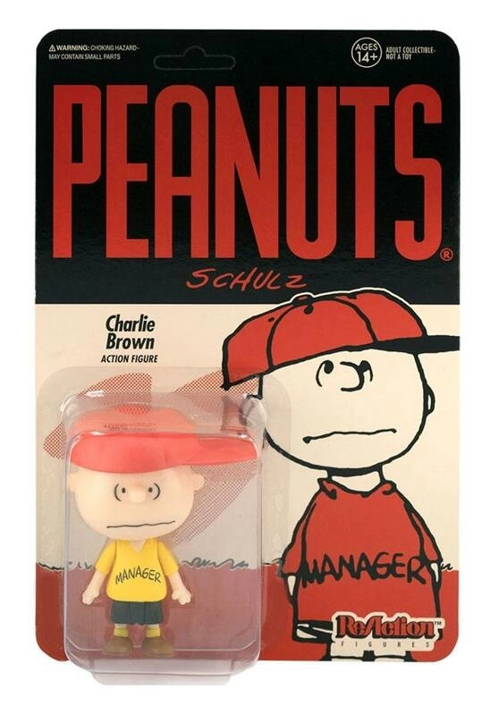 Peanuts ReAction Actionfigur Wave 2 Charlie Brown Manager 10 cm